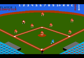 RealSports Baseball screenshot 8 for Atari 7800